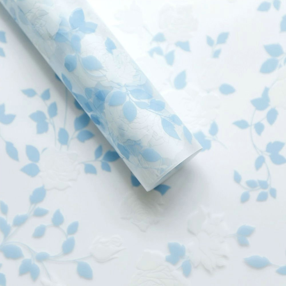 MYHC-79 Rose Print, Dalawang Kulay, Transparent na Flower Packaging Film