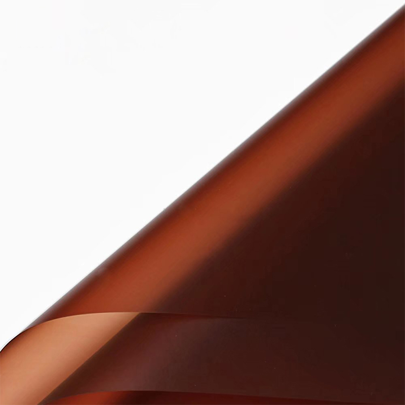 Matte solid color translucent flower wrapping paper