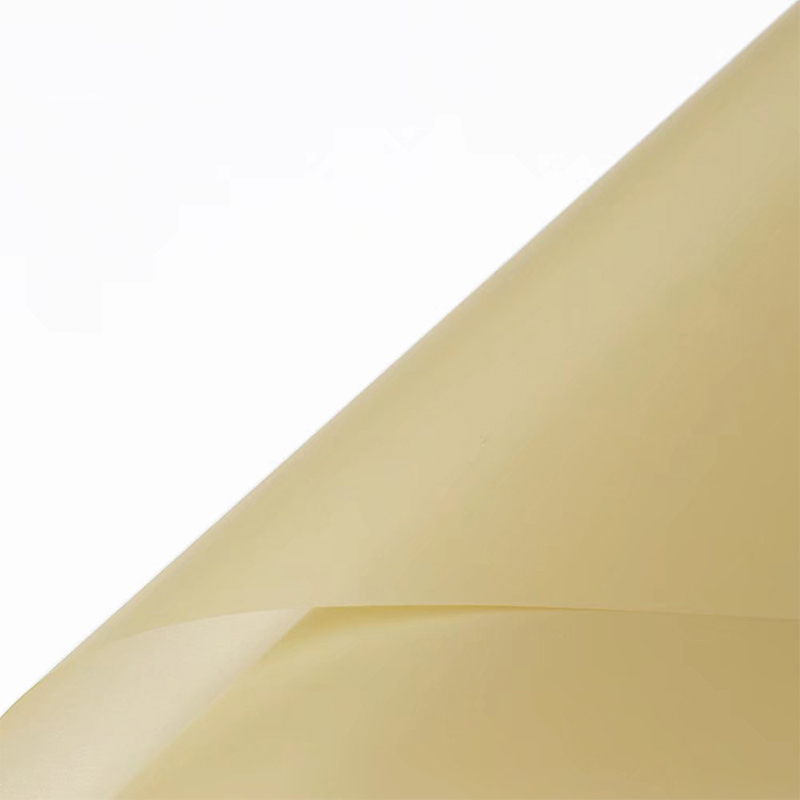 Matte solid color translucent flower wrapping paper