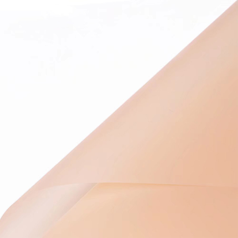 Matte solid color translucent flower wrapping paper