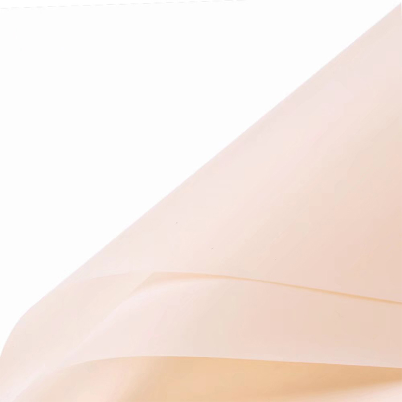 Matte solid color translucent flower wrapping paper