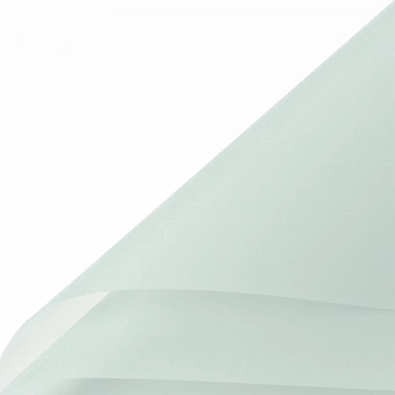 Matte solid color translucent flower wrapping paper