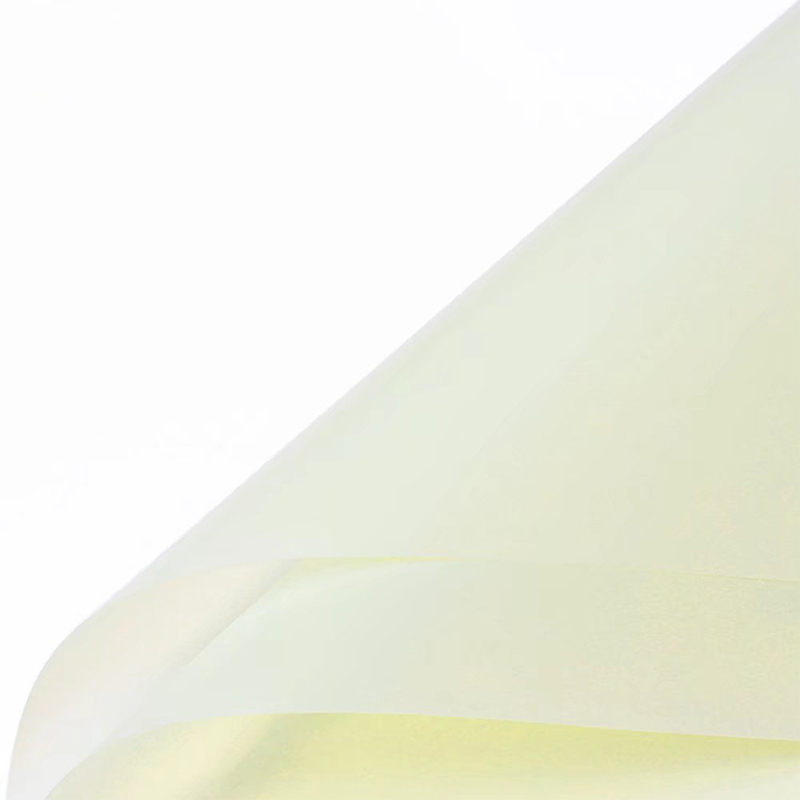 Matte solid color translucent flower wrapping paper