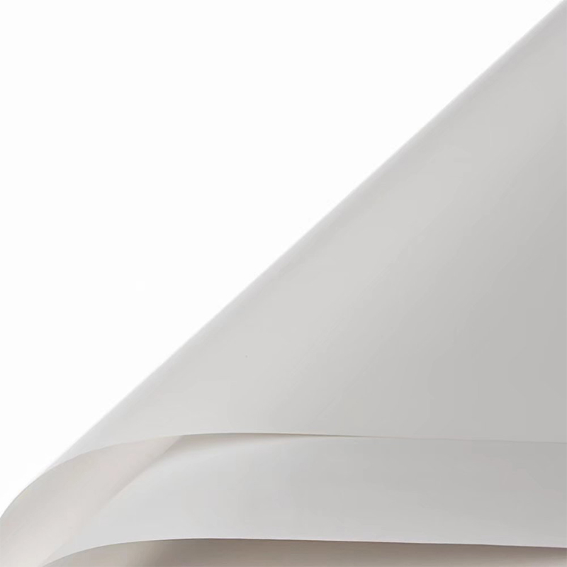 Matte solid color translucent flower wrapping paper