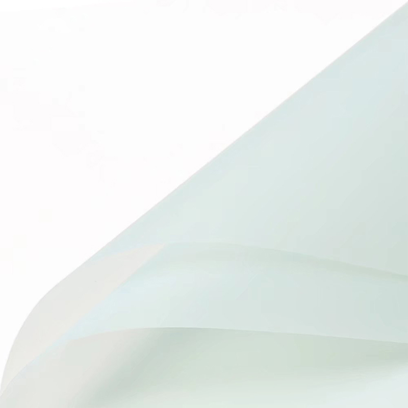 Matte solid color translucent flower wrapping paper