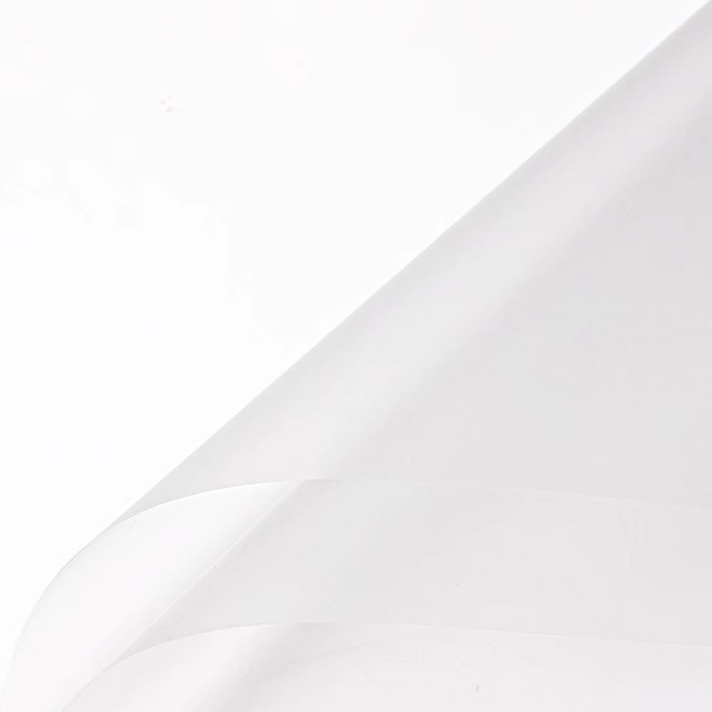 Matte solid color translucent flower wrapping paper