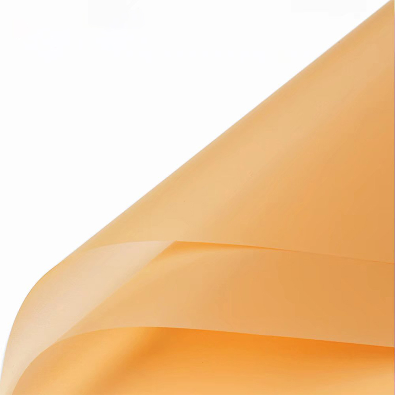 Matte solid color translucent flower wrapping paper