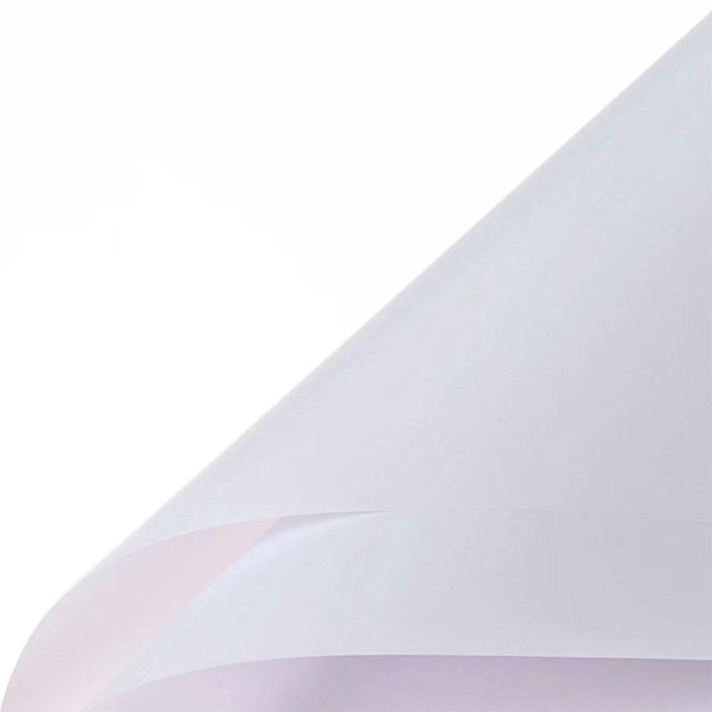 Matte solid color translucent flower wrapping paper