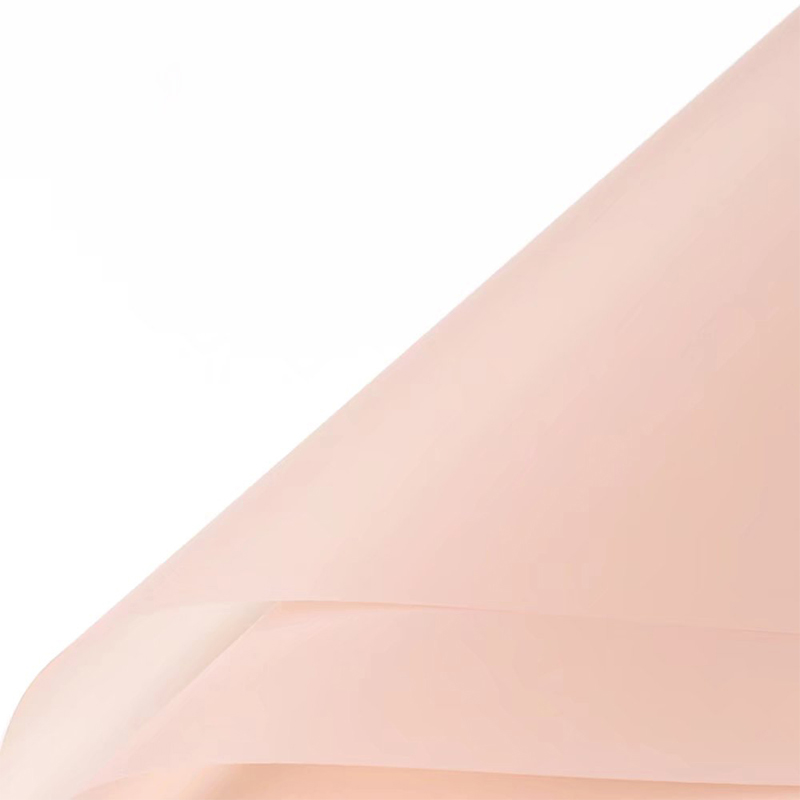 Matte solid color translucent flower wrapping paper