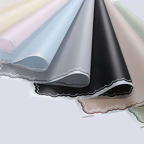 Petal jelly film flower wrapping paper