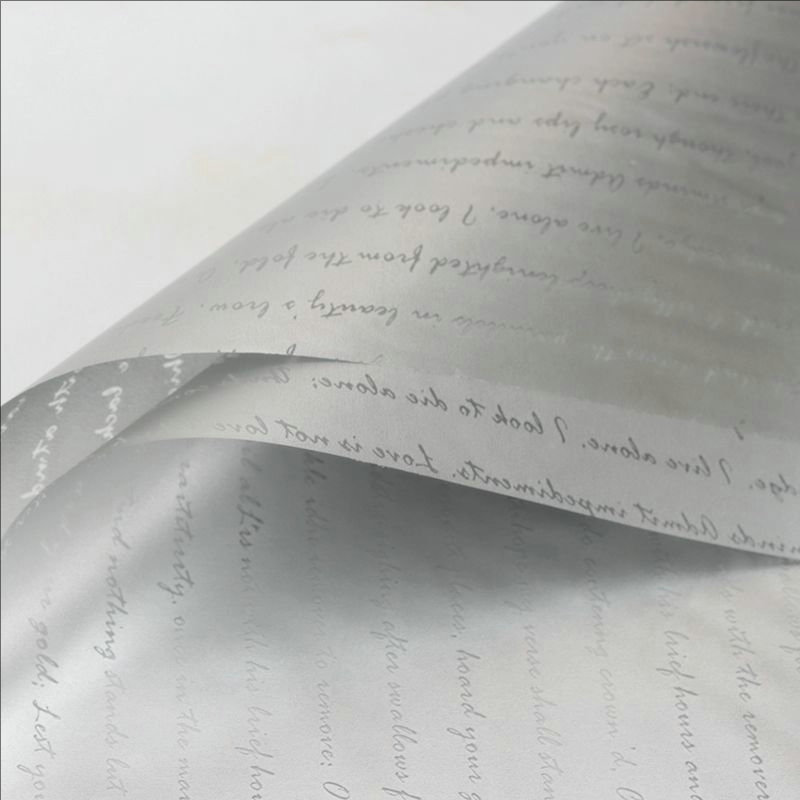 100% waterproof thickened flower packaging film
