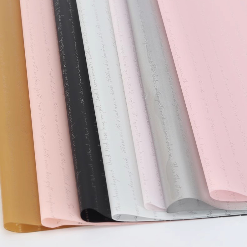 100% waterproof thickened flower packaging film