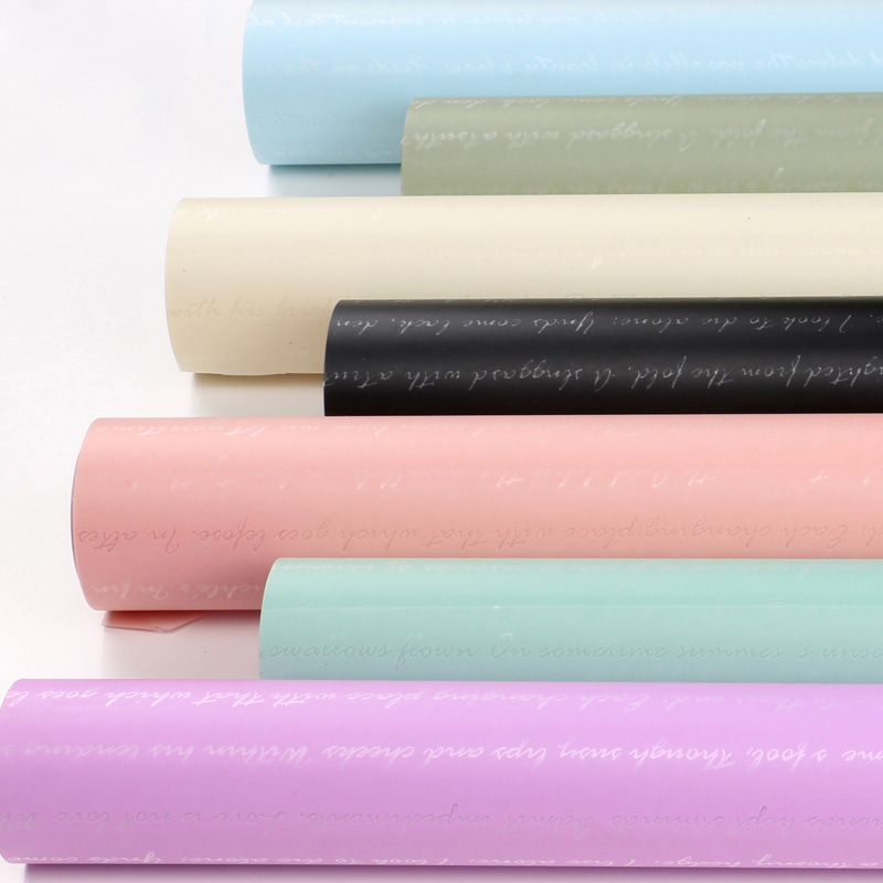 100% waterproof thickened flower packaging film