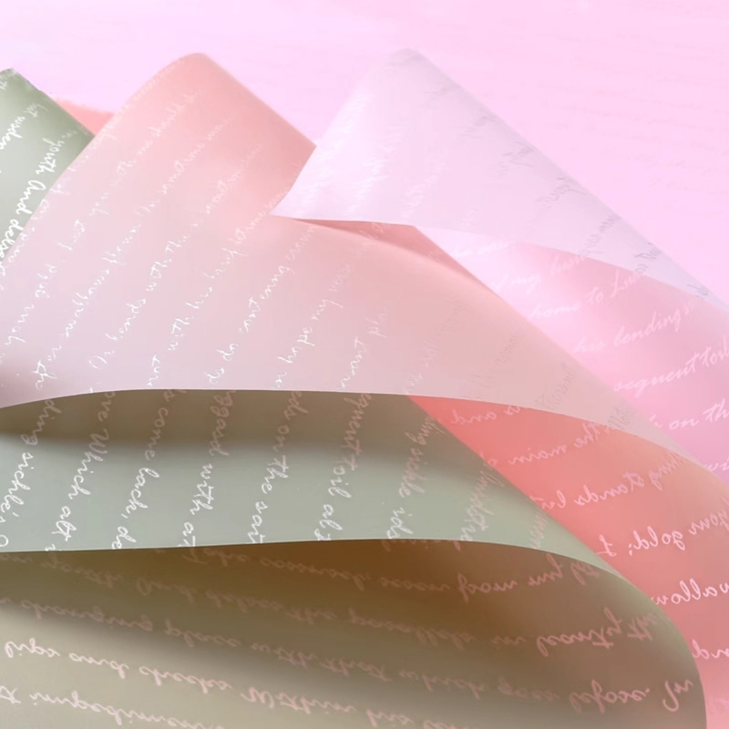 100% waterproof thickened flower packaging film