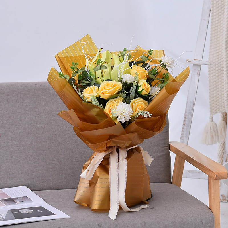 100% waterproof thickened flower packaging film