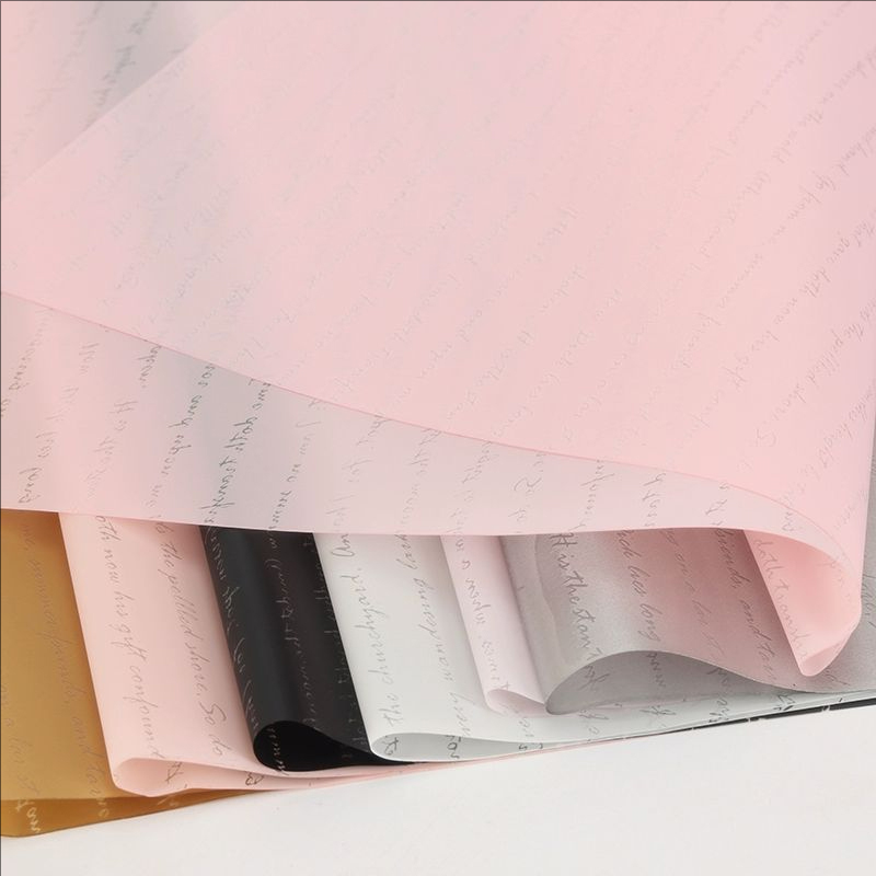 100% waterproof thickened flower packaging film