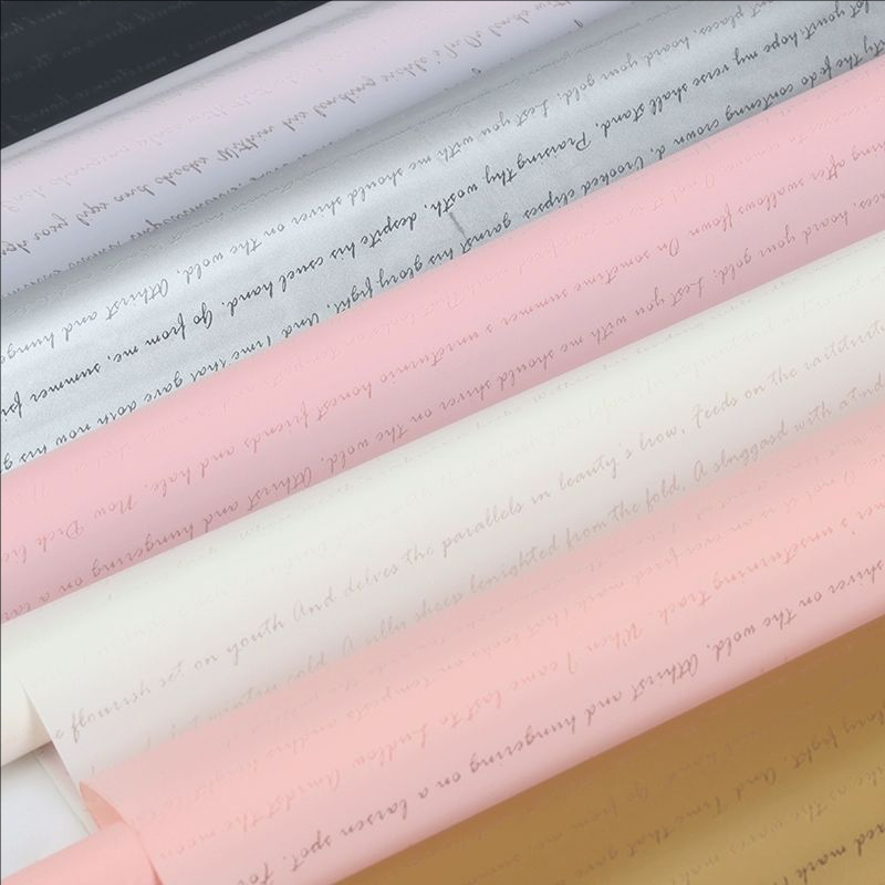 100% waterproof thickened flower packaging film