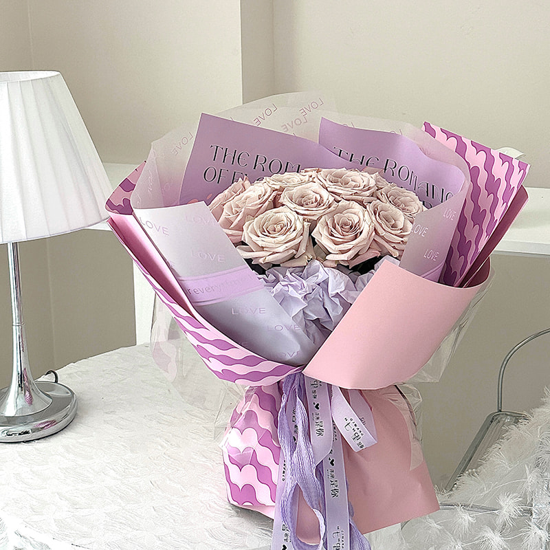Lumalaban sa luha at nababaluktot na pelikula sa packaging ng bulaklak