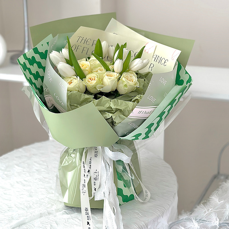 Lumalaban sa luha at nababaluktot na pelikula sa packaging ng bulaklak