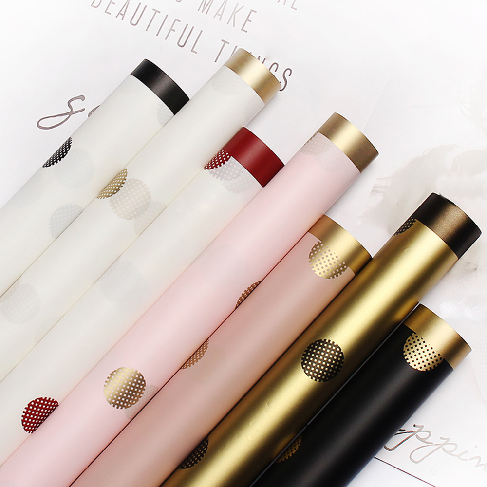 Hansu Matte Diy Flower Wrapping Paper