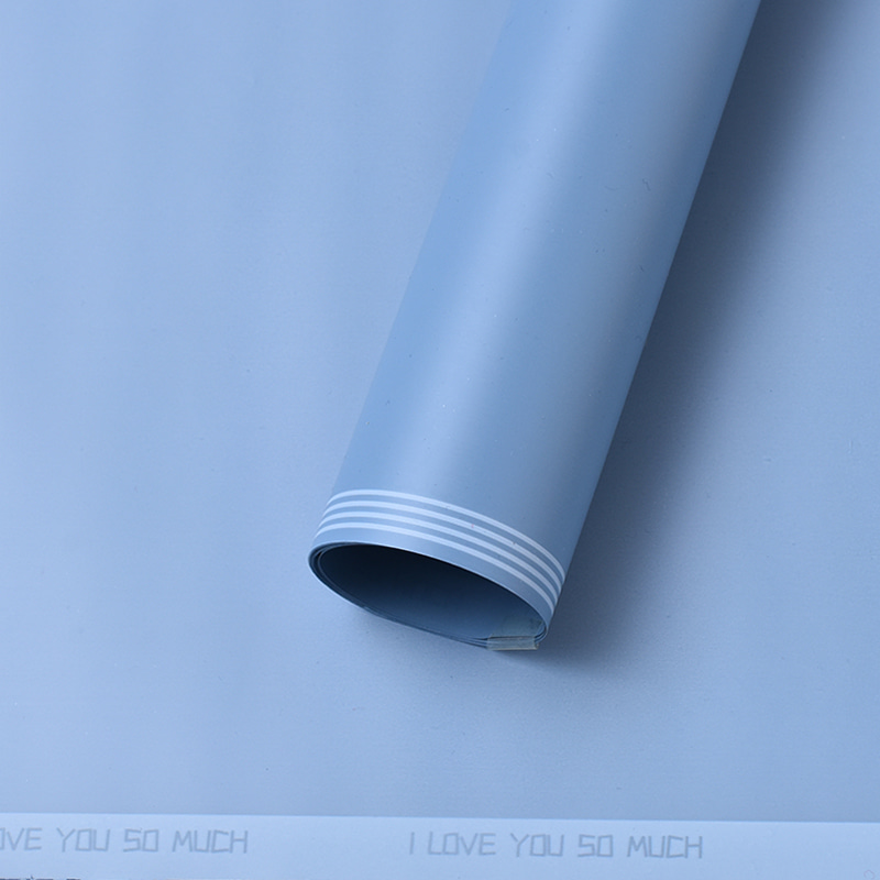 Plastic na Waterproof Embossing Matt Lamination Flower Wrapping Paper