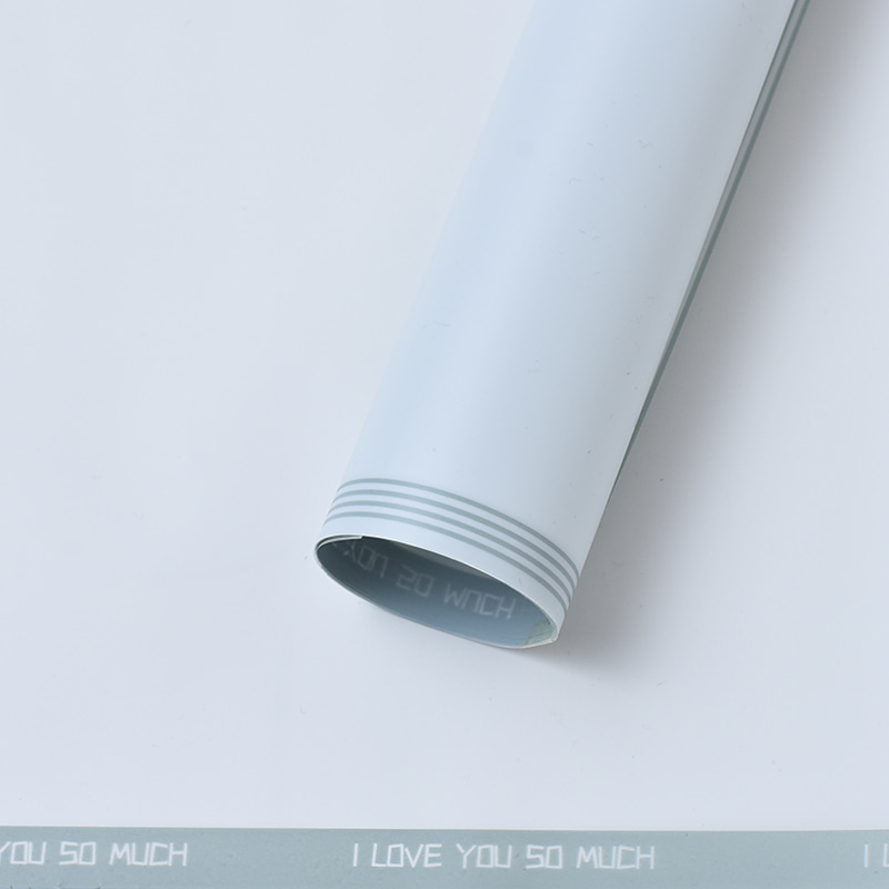 Plastic na Waterproof Embossing Matt Lamination Flower Wrapping Paper