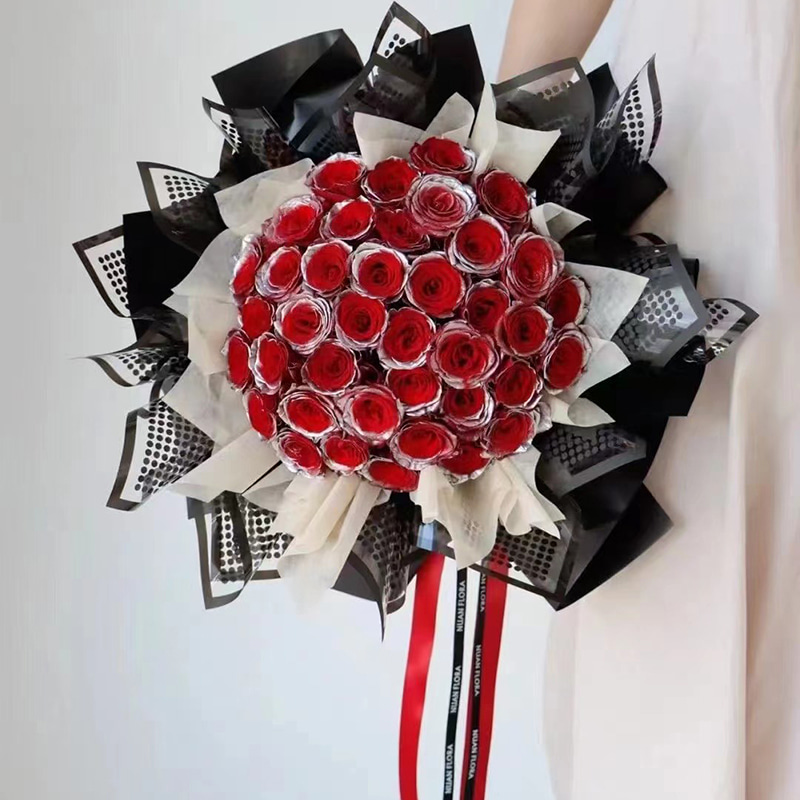 OPP anti-fog treated flower packaging film