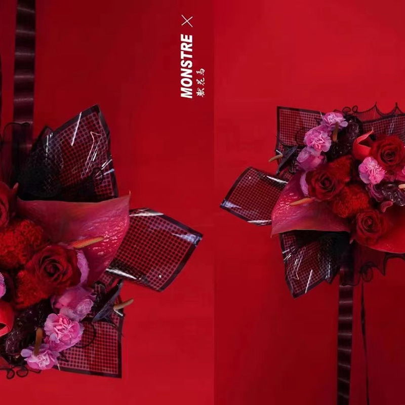 OPP anti-fog treated flower packaging film
