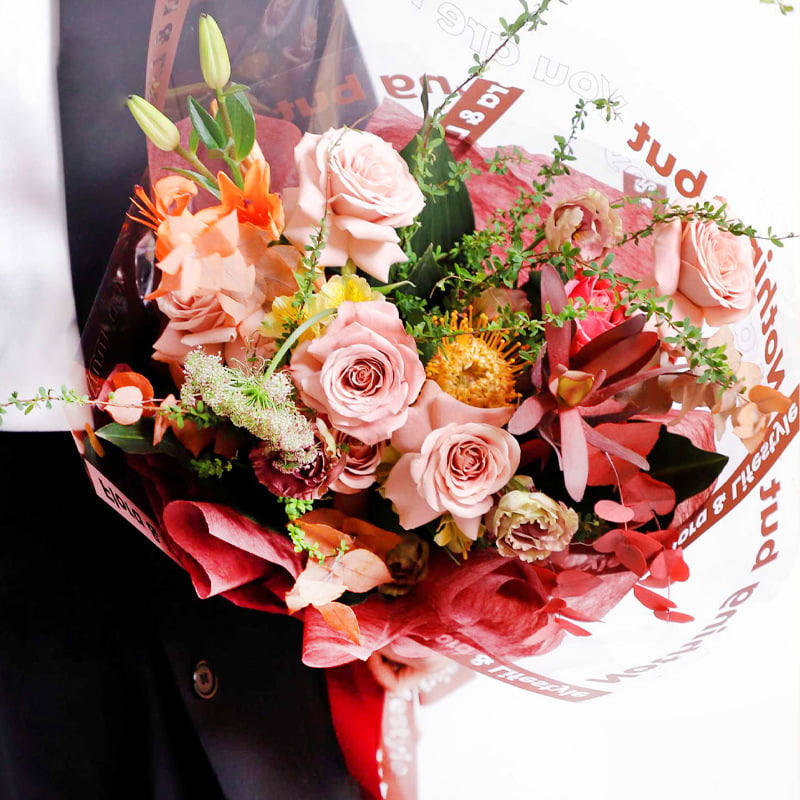 High-Clarity OPP Plastic Flower Wrapping Film