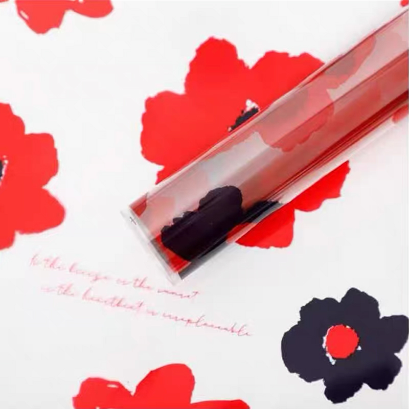 58x58cm Waterproof Plastic Floral Wrap Roll