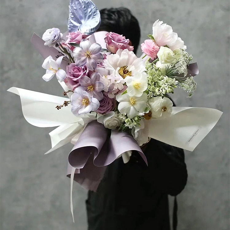 7.5 Mil Kapal Plastic Flower Wrapping Film