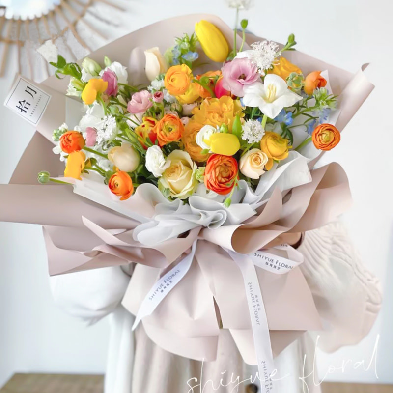 7.5 Mil Kapal Plastic Flower Wrapping Film