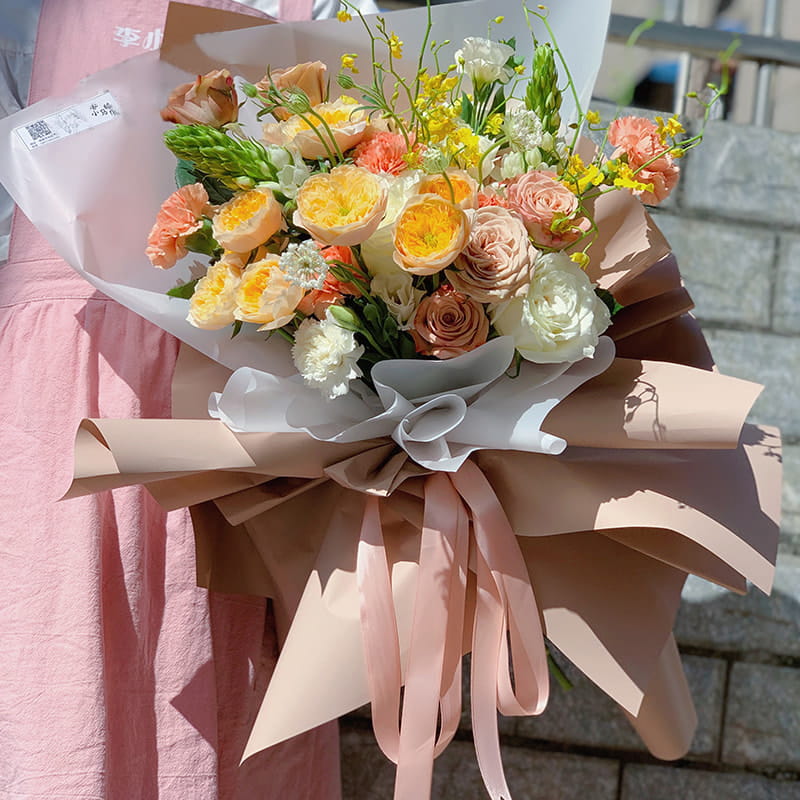 7.5 Mil Kapal Plastic Flower Wrapping Film