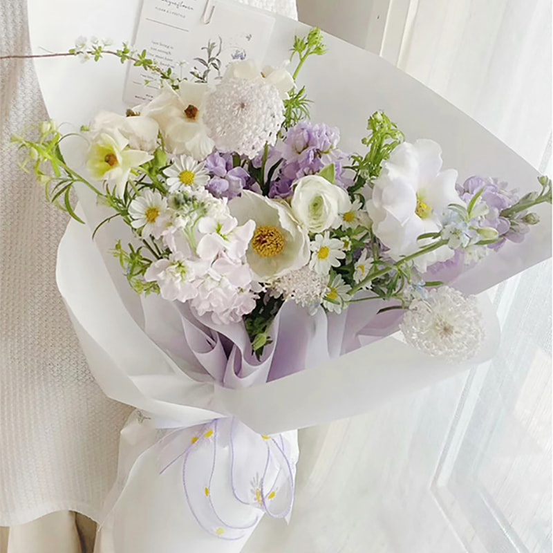 7.5 Mil Kapal Plastic Flower Wrapping Film