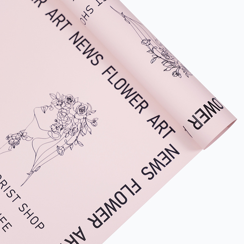 Mattis Wrapping paper na may mga artistikong pattern