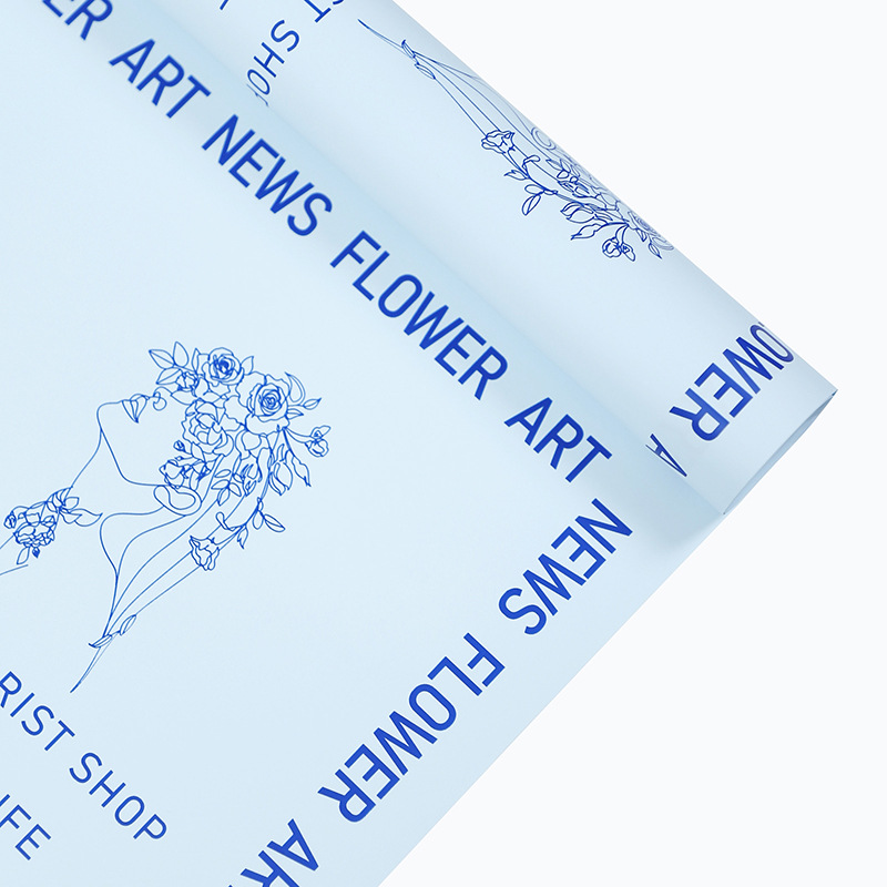 Mattis Wrapping paper na may mga artistikong pattern