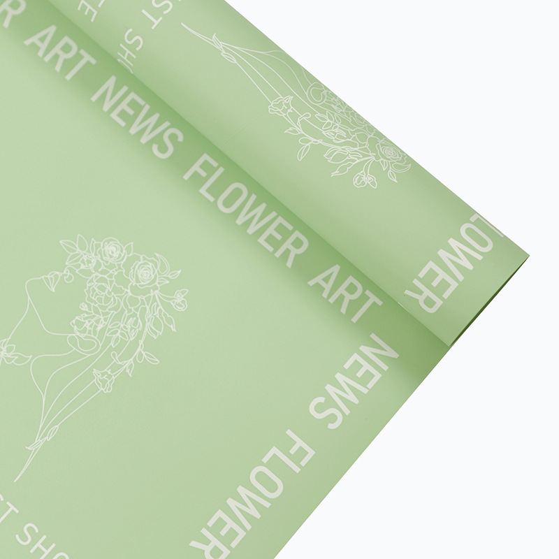 Mattis Wrapping paper na may mga artistikong pattern