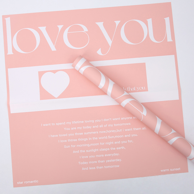 Eternal Cynthia Bouquet Wrapping Paper
