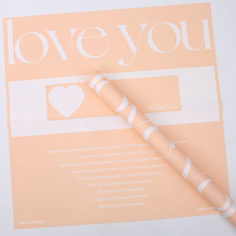 Eternal Cynthia Bouquet Wrapping Paper