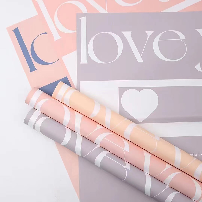 Eternal Cynthia Bouquet Wrapping Paper