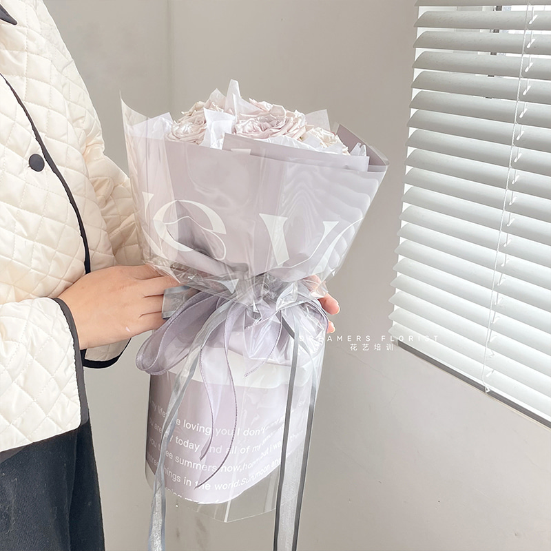 Eternal Cynthia Bouquet Wrapping Paper