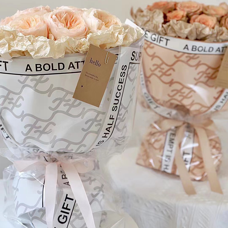 Brand-name na Hera na pambalot ng bulaklak na papel sa iba't ibang kulay