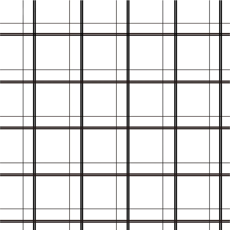 Eight-colored checkered line flower wrapping paper