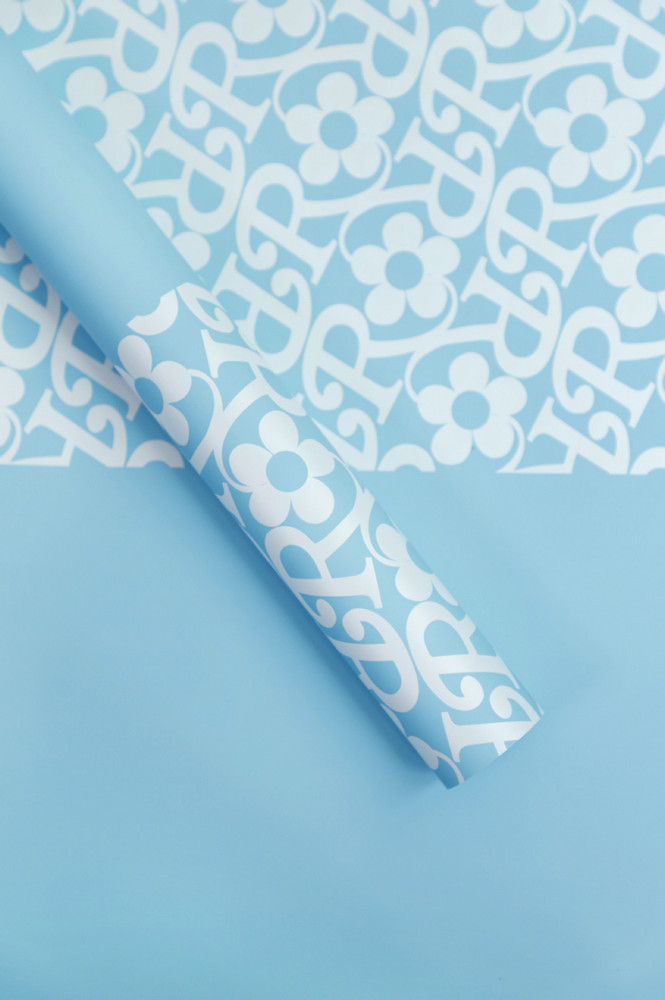 Matte film na pattern ng bulaklak na pambalot na papel