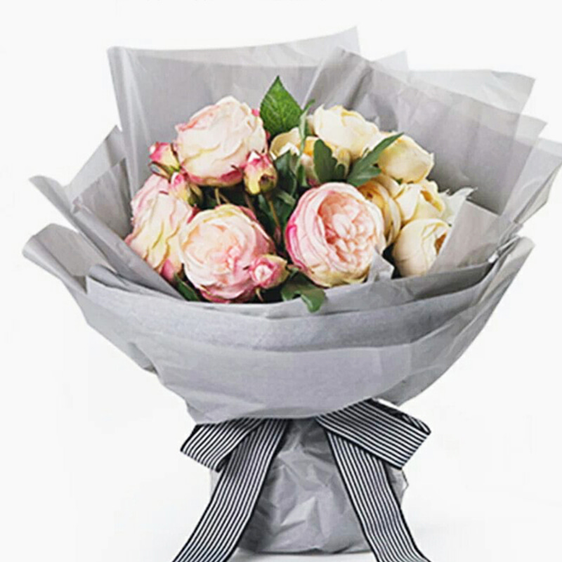 Makukulay na snow peras na papel na pambalot ng bulaklak na papel