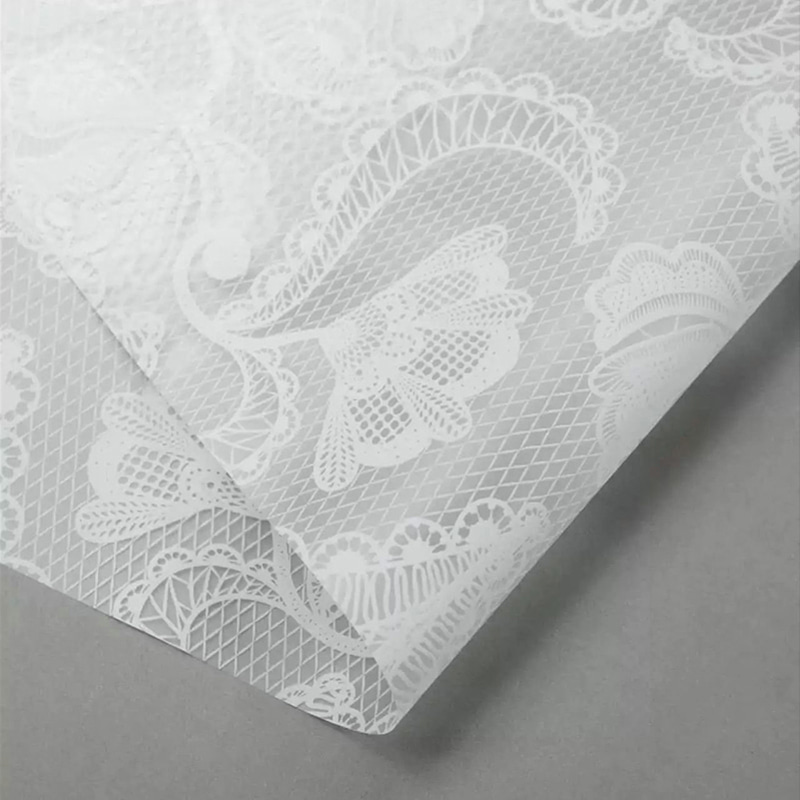 Nuosha flower wrapping paper sa iba't ibang pattern at istilo