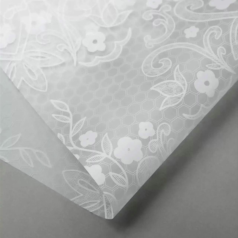 Nuosha flower wrapping paper sa iba't ibang pattern at istilo