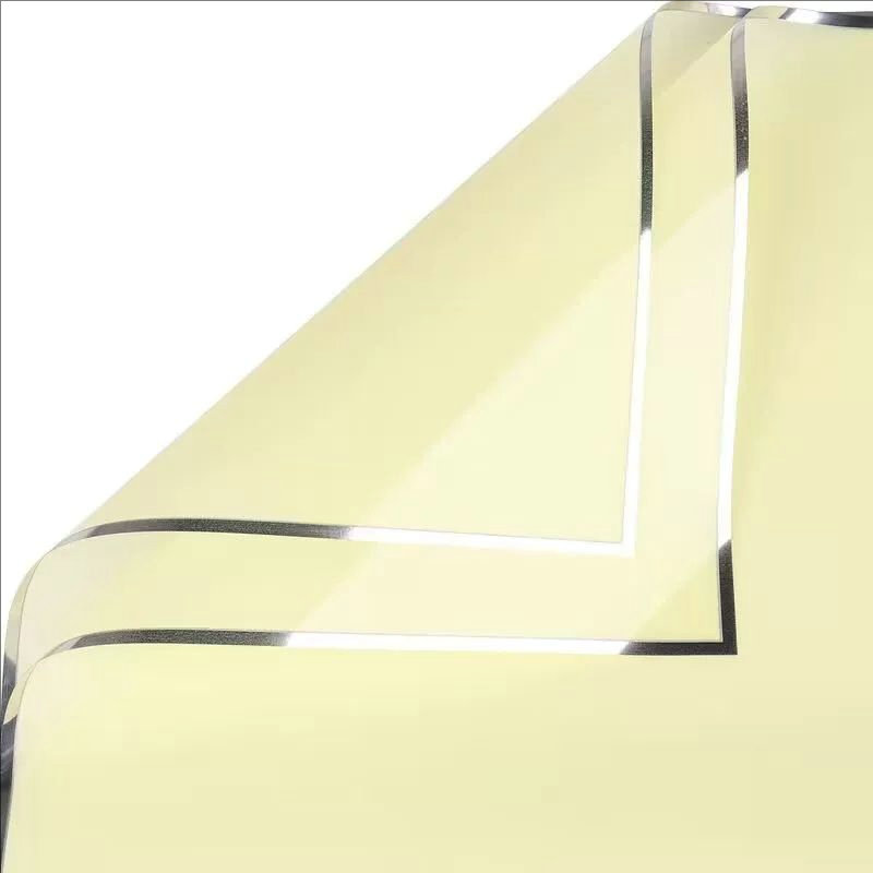 Silver ion water-glossy film flower wrapping paper