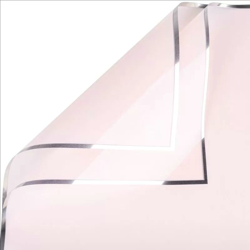 Silver ion water-glossy film flower wrapping paper