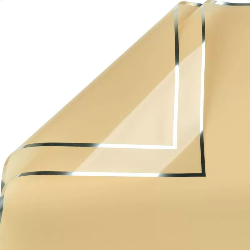 Silver ion water-glossy film flower wrapping paper